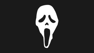 Ghostface Abstract Minimalist Art ghostface wallpaper