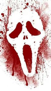 Ghostface Blood Splatter Art ghostface wallpaper