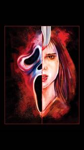 Ghostface Vs Sidney Art ghostface wallpaper
