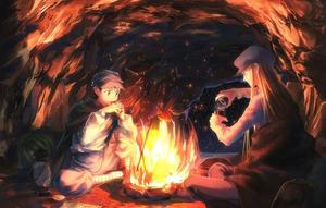 Gin and Kite, two Hunter X Hunter protagonists hunter x hunter wallpaper