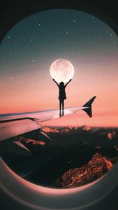 Girl Airplane Wings Instagram Profile instagram profile wallpaper