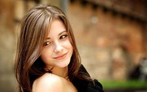 Girl Enjoying the Beautiful Moment girl wallpaper