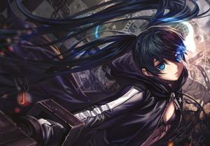 Girl With Blue Eyes Dark Aesthetic Anime Pfp dark aesthetic anime pfp wallpaper