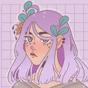 Girl With Purple Hair PFP Aesthetic pfp aesthetic wallpaper