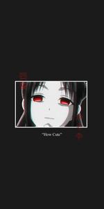Girl With Red Eyes Dark Aesthetic Anime Pfp dark aesthetic anime pfp wallpaper