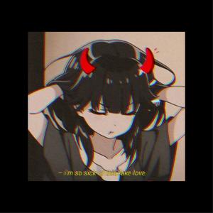 Girl With Red Horns Dark Aesthetic Anime Pfp dark aesthetic anime pfp wallpaper