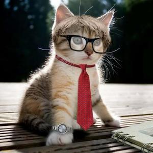 Glasses Cute Cat PFP cute cat pfp wallpaper