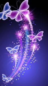 Glitter Butterflies Pretty Phone pretty phone wallpaper