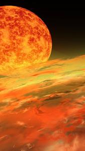 Glorious Sunrise View of the Planet Venus 8k wallpaper