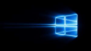 Glowing Microsoft Windows 10 Background windows wallpaper