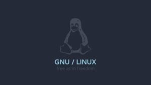 GNU Linux Dark Tux HD linux wallpaper