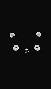 Go Bold and Get Creative: Enhance Your Device with a Cute Black Background! cute black wallpaper
