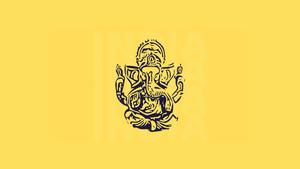 GOD GANESH in his majestic form surrounded by beauty ganesh wallpaper