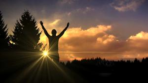 God is the source of our strength and hope  Wallpaper