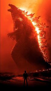 Godzilla Fire Effect Spikes On Back Picture godzilla wallpaper