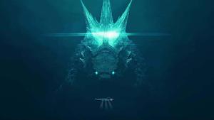 Godzilla Glowing Blue Light Picture godzilla wallpaper