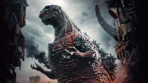 Godzilla In Destroyed City With Smoke Picture godzilla wallpaper