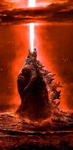 Godzilla Shooting Red Laser Beam Picture godzilla wallpaper
