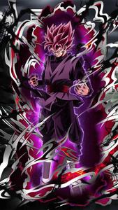 Goku Black Powering Up goku black wallpaper