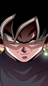 Goku Black Unleashing His Combat Prowess goku black wallpaper
