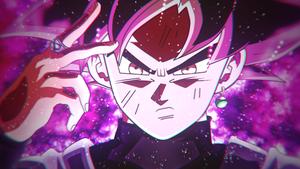 Goku Black Warping Through Space To Challenge The Saiyan Race. goku black wallpaper