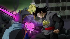 Goku Black's fury knows no bounds goku black wallpaper