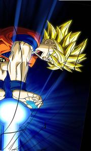 Goku Cracked Screen cracked screen wallpaper