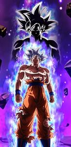 Goku harnesses the power of Ultra Instinct for an incredible transformation goku ultra instinct wallpaper