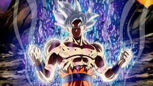 Goku Unleashes His Inner Power goku ultra instinct wallpaper
