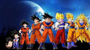 Goku Unleashing His Power in Dragon Ball Super dragon ball super wallpaper