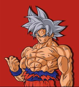 Goku unleashing the power of Ultra Instinct goku ultra instinct wallpaper