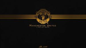 Gold Manchester United Logo manchester united wallpaper