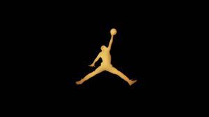 Golden Air Jordan Logo air jordan wallpaper