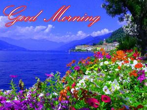 Good Morning Beach View Picture good morning wallpaper
