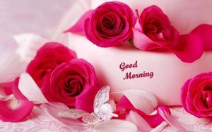 Good Morning Cake Picture good morning wallpaper