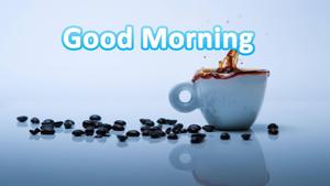 Good Morning Coffee Splash Stock good morning wallpaper