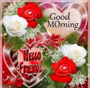 Good Morning Hello Friend Picture good morning wallpaper