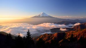 Good Morning On Mt. Fuji good morning wallpaper