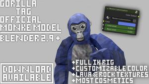 gorilla tag official model - elegancer model 9