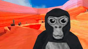 Gorilla Tag Portrait In The Canyon gorilla tag wallpaper