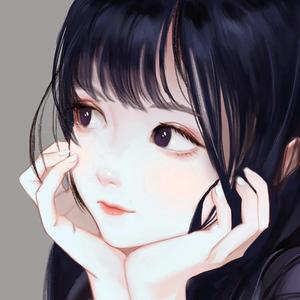 Graceful Korean Anime Girl with a vividly captivating expression. korean anime girl wallpaper