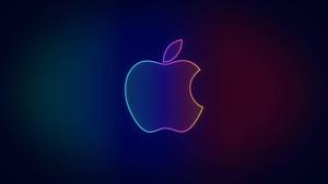 Gradient Apple Logo apple logo wallpaper