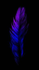Gradient Blue Purple Feather Samsung Full HD samsung full hd wallpaper