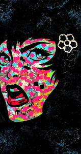 Graffiti Girl Drawing Phone phone wallpaper