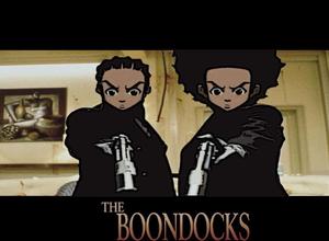 Grandad and Uncle Ruckus in Dialogue boondocks wallpaper