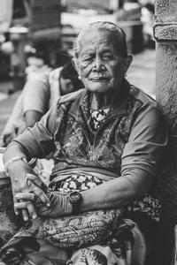 Gray-scale Photo Of Woman