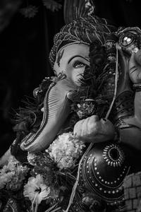 Grayscale Ganesh Mobile ganesh mobile wallpaper