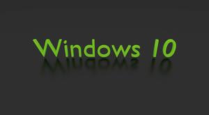 Green Windows 10 HD windows 10 hd wallpaper