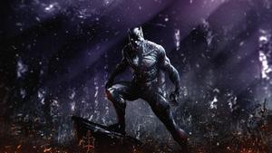 Gruesome Black Panther black panther wallpaper