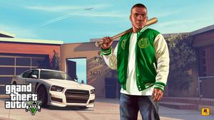 GTA 5 Franklin In Varsity gta 5 wallpaper